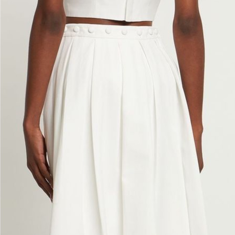 Staud White Strapless Two-Piece Set - Picture 7 of 7